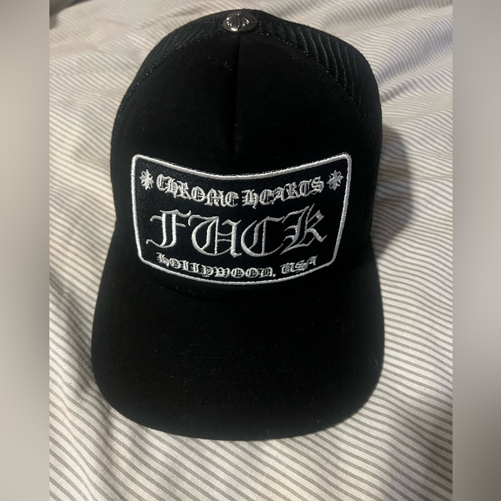 Chrome hearts “F**K” trucker hat